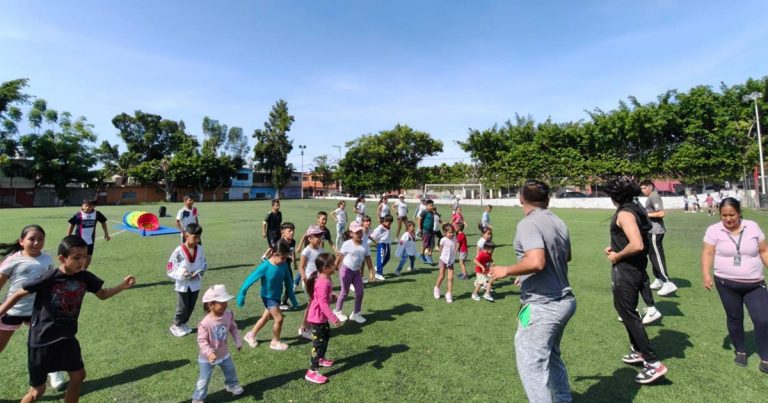 Concluye el Rally “Verano Activo Temixco 2025” con participación de niñas, niños y familias en Alta Palmira
