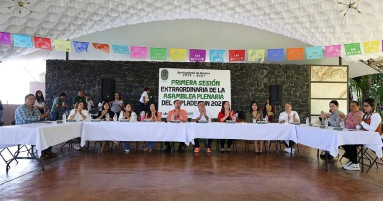 Coplademun aprueba la Segunda Parte del Programa Anual de Obra Pública 2025 en Temixco