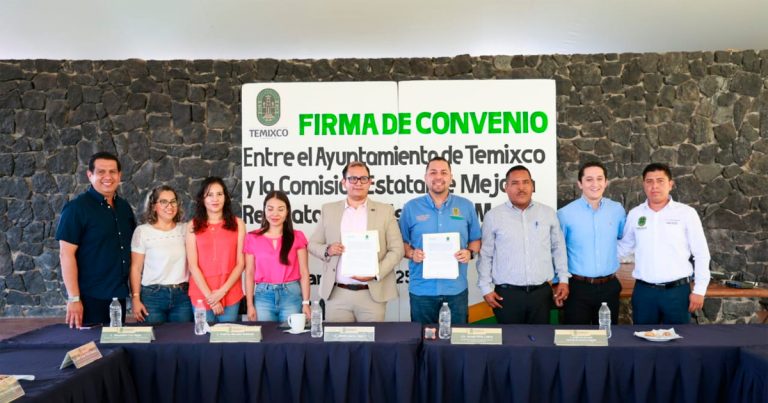 Temixco Avanza en su Agenda de Competitividad al Firmar Convenio de Mejora Regulatoria