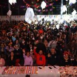 Celebra Alcalde Israel Piña Labra el Día de Muertos con vecinos de Alta Palmira y Rubén Jaramillo