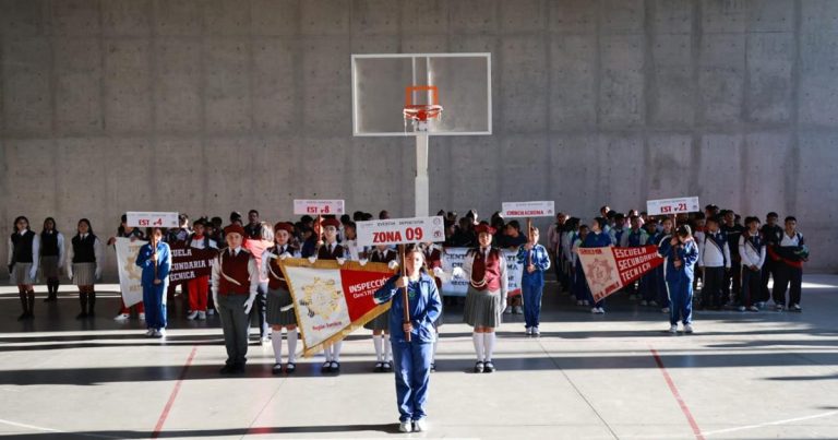Impulsa H. Ayuntamiento el deporte escolar; Alcalde Israel Piña Labra inaugura Encuentros Deportivos de la Zona 9