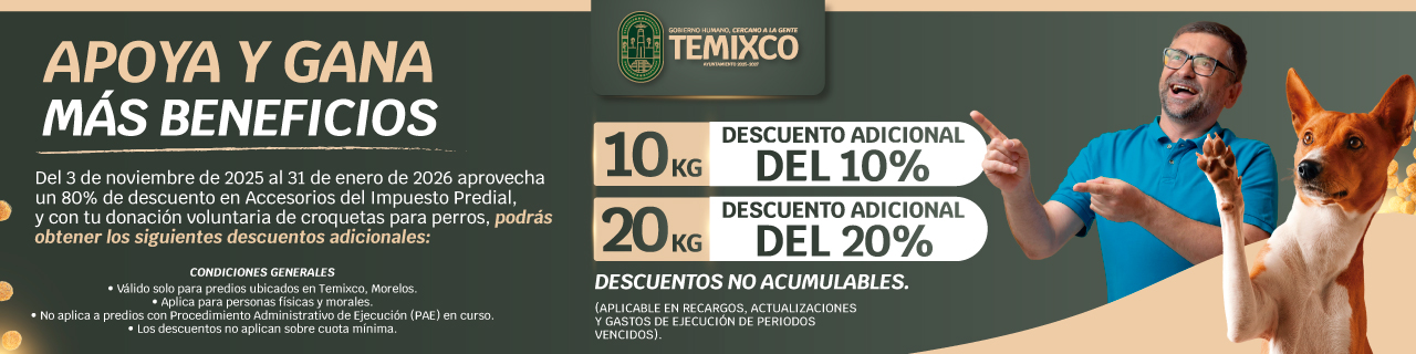 apoya y gana beneficios