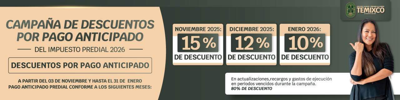 campaña de descuentos