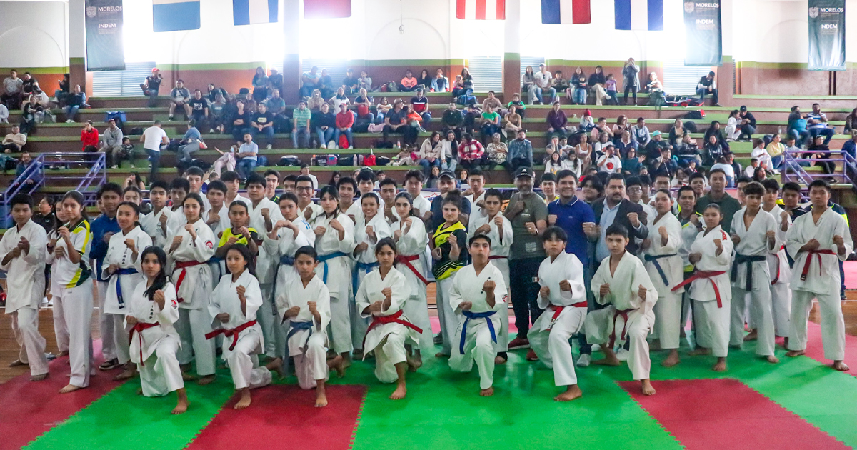 Buscan karatecas de Temixco su pase a los Nacionales CONADE 2025; destacan en torneo estatal