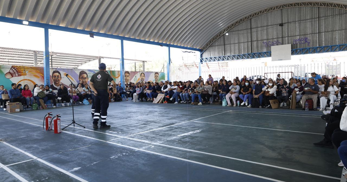 Capacita H. Ayuntamiento a personal de escuelas en Protección Civil y Primeros Auxilios para blindar la seguridad de la comunidad escolar