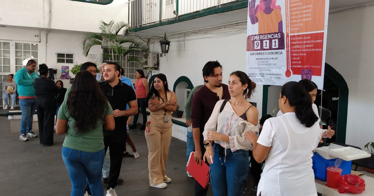 Concluye con éxito primer Macromódulo de Vacunación en el Ayuntamiento; personal municipal pone el ejemplo