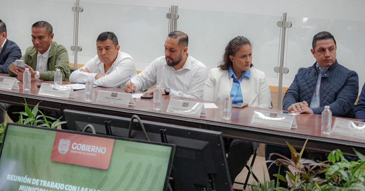 Gestiona Alcalde Israel Piña Labra grandes proyectos para Temixco en reunión de trabajo con el Gobierno del Estado