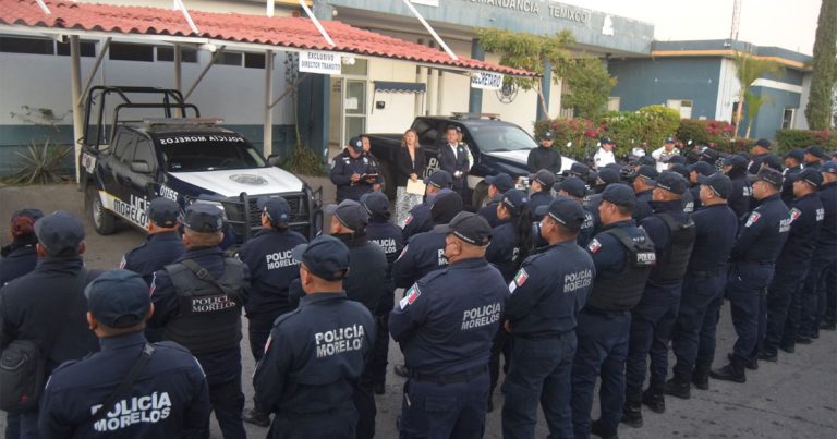 H. Ayuntamiento de Temixco mantiene diálogo directo con cuerpos de seguridad para mejorar la atención ciudadana