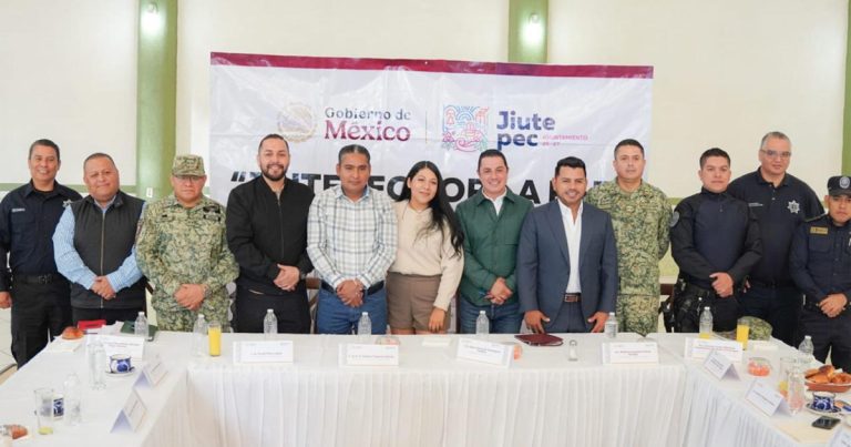 Refuerza Temixco coordinación regional; participa Alcalde Israel Piña Labra en Mesa de Paz en Jiutepec