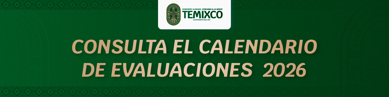 Calendario de Evaluaciones 2026
